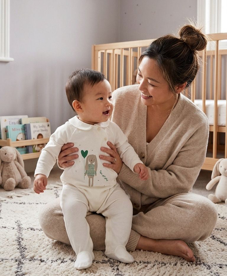 BABY FOOTED ROMPER