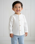 White shirt linen for boys