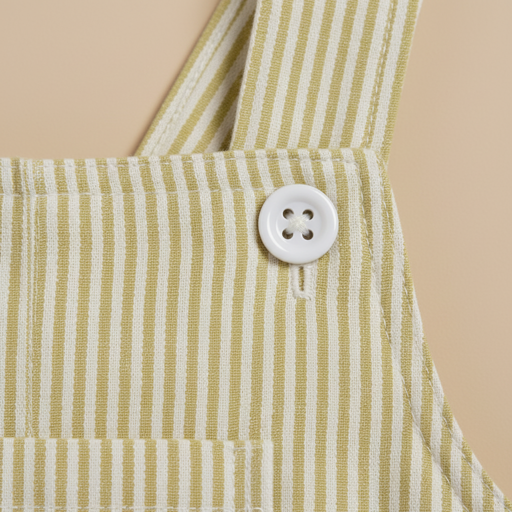 Button strap detail