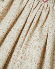 Floral Fabric Close-Up