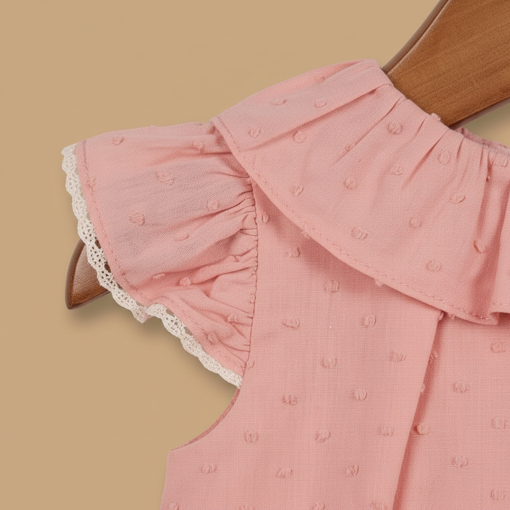 Flutter Sleeve Close-Up