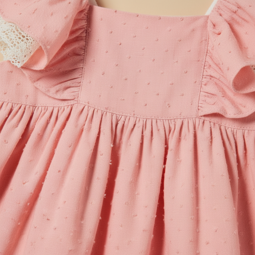Gathered Bodice Detail