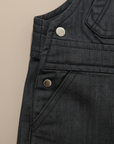 Side snap and waistband detail