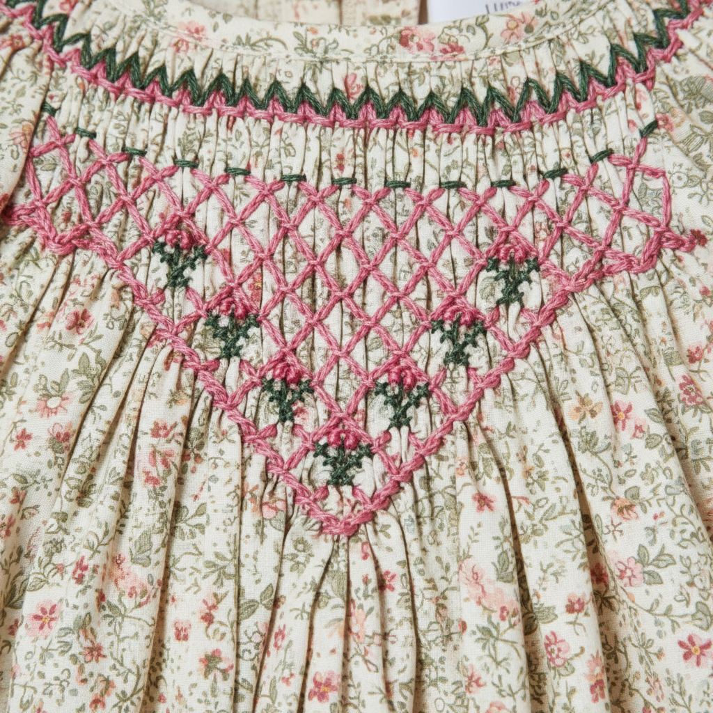 Smocked Bodice Close-Up