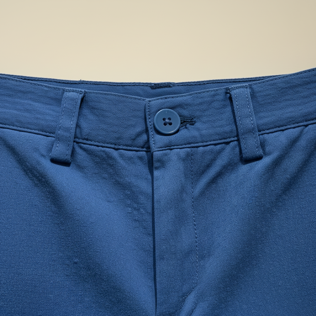 Waistband Button Detail